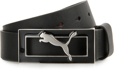 

Puma Men Black Metal Belt