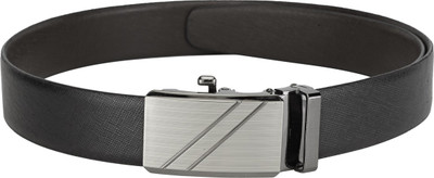 

Teakwood Men Formal Black Genuine Leather Belt