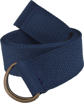 

OTLS Boys Casual Blue Canvas Belt, Deep navy