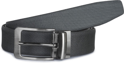 

Buckle Up Men Formal Grey Genuine Leather Reversible Belt