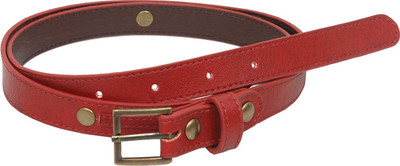 

Baggit Women Casual Red Artificial Leather, Metal Belt
