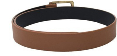 

Nagar Enterprises Men Casual Brown Artificial Leather Belt, Brown-68
