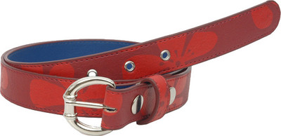 

Baggit Women Casual Red Genuine Leather Belt