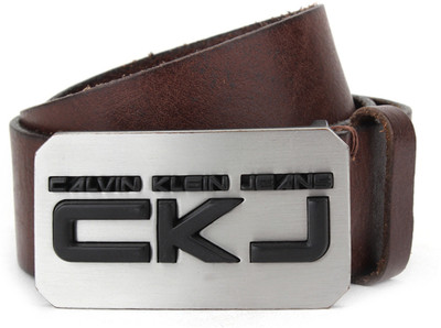 

Calvin Klein Men Brown Metal Belt, 188