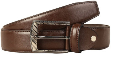 

Creative India Exports Men Casual Brown Artificial Leather Belt