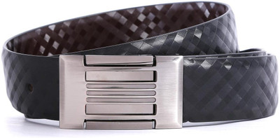 

Bluth Men Casual Black Artificial Leather Belt