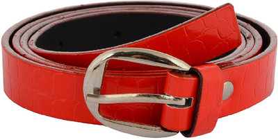 

UMA Girls Casual, Formal Red Texas Leatherite Belt