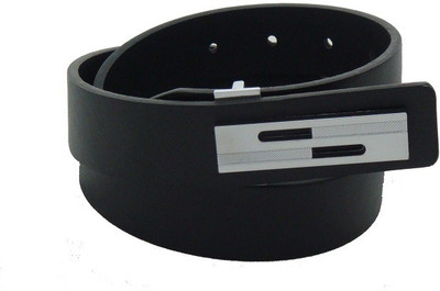 

SFA Men Formal Black Artificial Leather Belt, Blackcode730
