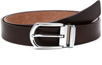 

DHide Designs Men Casual, Party, Formal, Evening Brown Genuine Leather Belt
