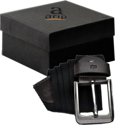 

AARIP Boys Casual, Formal Black Fabric Belt, Black-02