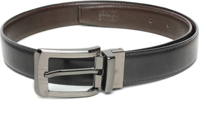Regalia Men Formal, Casual Black Genuine Leather Belt