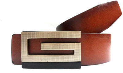 

Mode Boys Casual, Formal Brown Genuine Leather Belt, Brown-173