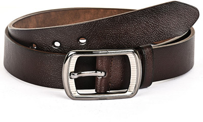 

Buckle Up Men Formal Brown Genuine Leather Belt