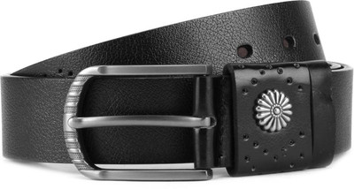 

Swiss Design Men Black Genuine Leather Belt