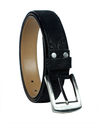 

Revo Men Formal Black Genuine Leather Belt
