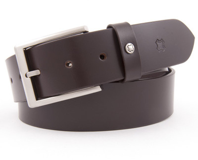 

Hidea Men Casual Brown Genuine Leather Belt