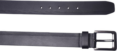 

Ohm Leather Men Formal Black Genuine Leather Reversible Belt, Black/brown