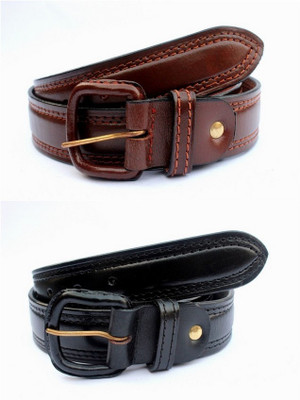 

Tops Men Casual Black, Brown Genuine Leather Belt