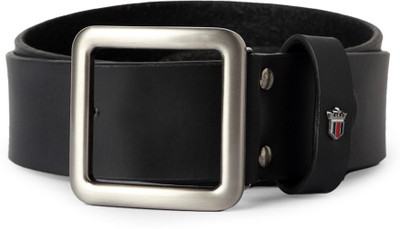 

Louis Philippe Men Black Genuine Leather Belt