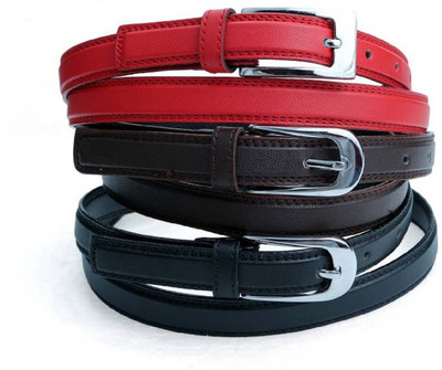 

SUNRISE ENTERPRISES Girls Casual, Evening, Formal, Party Red, Black Artificial Leather, Fabric Belt, Redblack04311