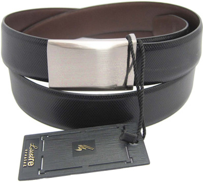 

Lustre International Men Formal Black, Brown Genuine Leather Reversible Belt