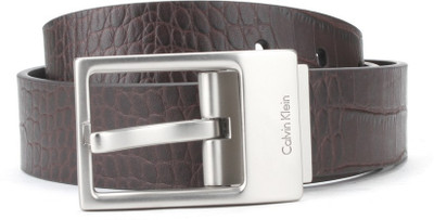 

Calvin Klein Men Brown Reversible Belt, 227