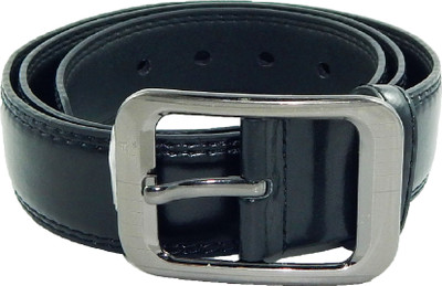 

Els Men Casual, Formal Black Artificial Leather, Synthetic Belt