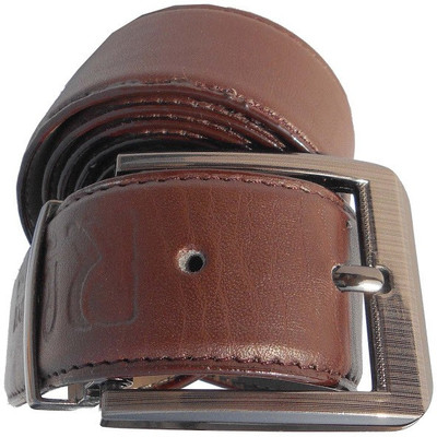

P&E Men Formal Brown Artificial Leather Belt