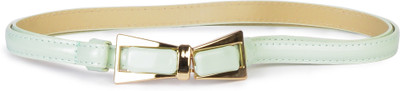 

Buckle Up Women Green Artificial Leather Belt