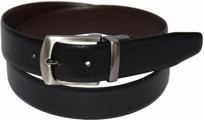 

Pellezzari Men Casual Black, Brown Genuine Leather Reversible Belt