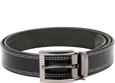 

WildHorn Men Casual Black Genuine Leather Belt