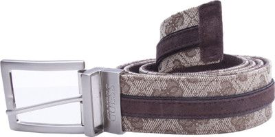 

Guess Men Casual, Formal, Party Brown Genuine Leather Belt