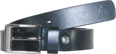 

Sondagar Arts Men Black Genuine Leather Belt