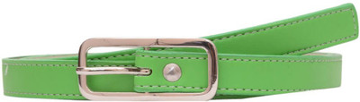 

Snoby Women Casual Green Synthetic Belt