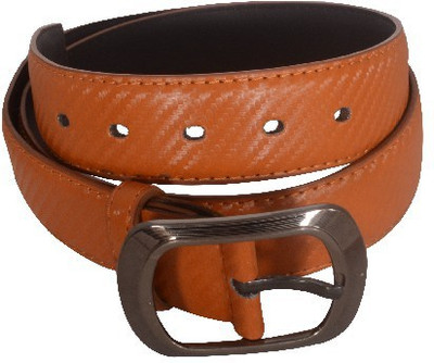 

Aam Shopping Men Casual Brown Artificial Leather Belt
