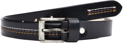 

Hawai Women Casual, Formal Black Genuine Leather Belt