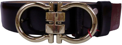 

Revo Men Formal Black Genuine Leather Belt
