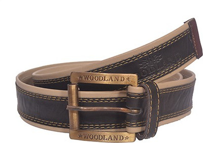 

Aam Shopping Men Black Artificial Leather Belt