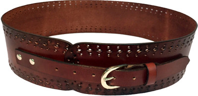 

Skyforest Women Evening Brown Genuine Leather Belt, Coffee brown