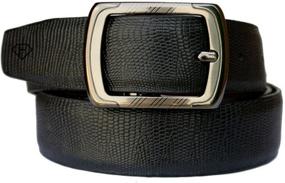 

Fashius Men Black Artificial Leather Belt, Black-01
