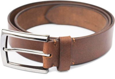 

Crapgoos Men Casual Brown Genuine Leather Belt