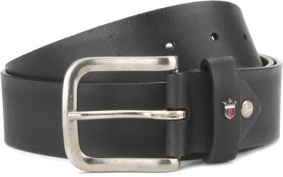 

Louis Philippe Men Black Genuine Leather Belt, Brown