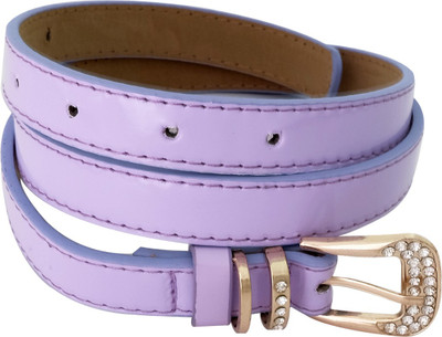 

Super Drool Women Casual Purple Artificial Leather Belt