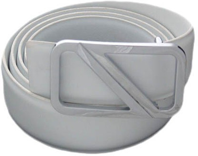 

SFA Women Casual White Artificial Leather Belt, Plainandwhitepatti196