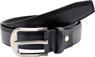 

Pacific Gold Men Formal Black Artificial Leather Belt