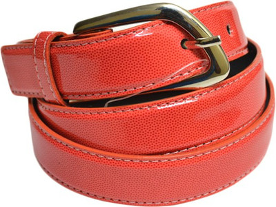 

Skyways Women Formal, Casual Orange Artificial Leather Belt, Or-01