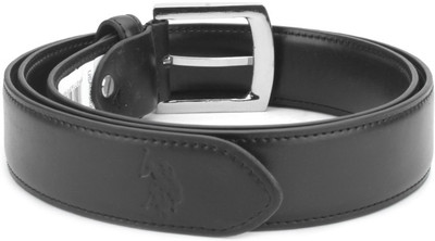 

U.S. Polo Assn Men Black Genuine Leather Belt