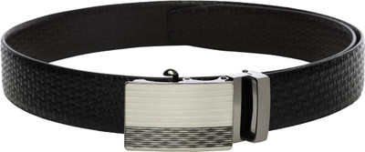 

Teakwood Men Formal Black Genuine Leather Belt