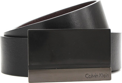 

Calvin Klein Men Genuine Leather Belt, 001