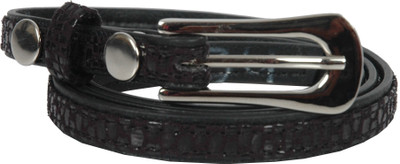 

Baggit Women Formal Black Artificial Leather Belt
